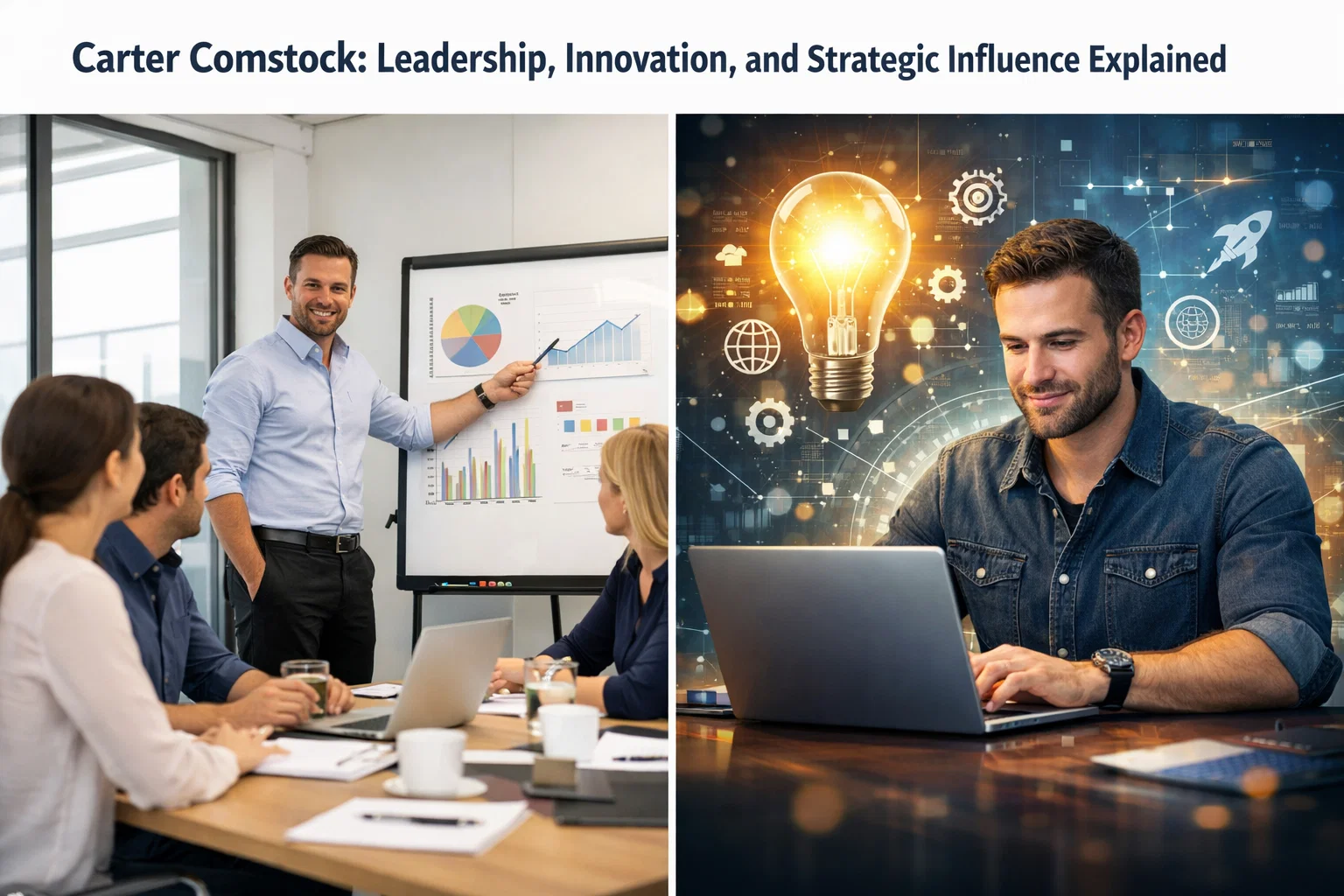 Carter Comstock: Leadership, Innovation, and Strategic Influence Explained