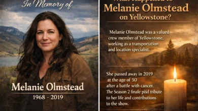 what happened to melanie olmstead yellowstone