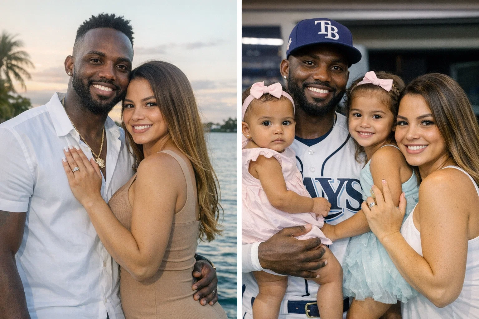 who is randy arozarena wife?