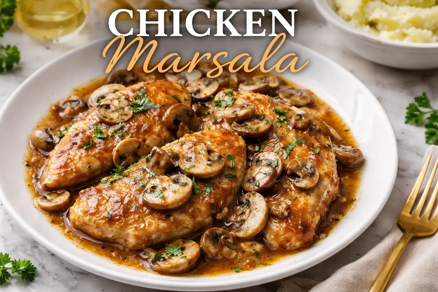 Chicken Marsala