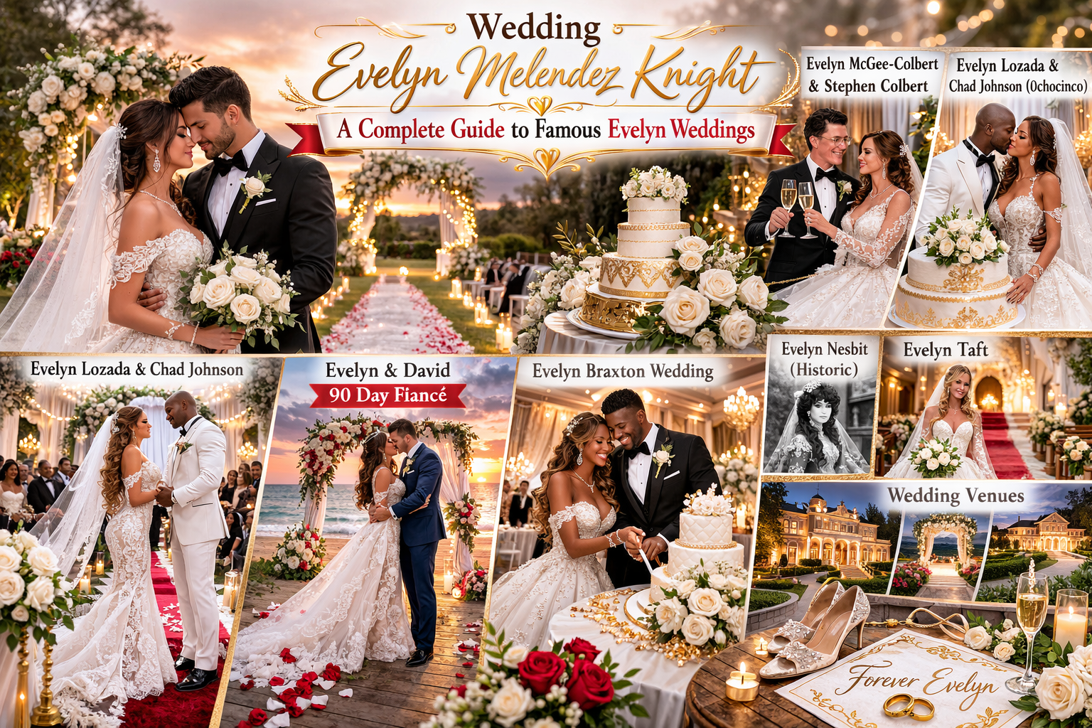 Wedding Evelyn Melendez Knight – A Complete Guide to Famous Evelyn Weddings
